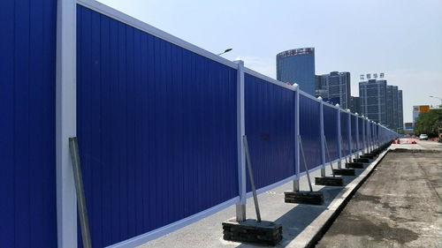 广东深圳PVC围挡 市政施工与喷绘招牌一体化解决方案